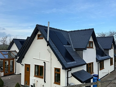 Image of a roof done by Rogers Roofing