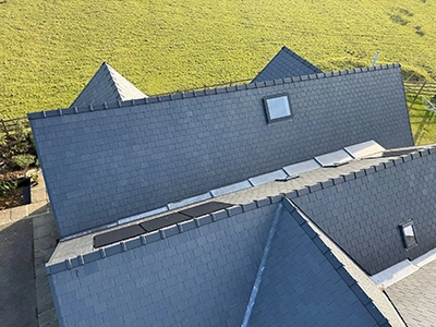 Image of a roof done by Rogers Roofing